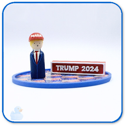 President Trump Peg Doll